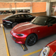The overhang’s length is of approximately a meter from the wheel centerline, or about 65-70cm of plastic.
